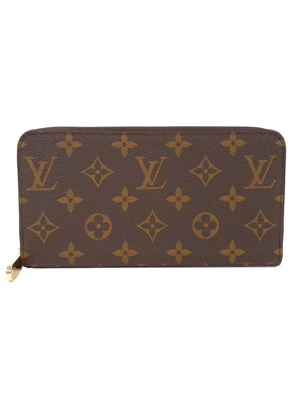 Louis Vuitton Monogram Zippy Wallet Round Zipper Long